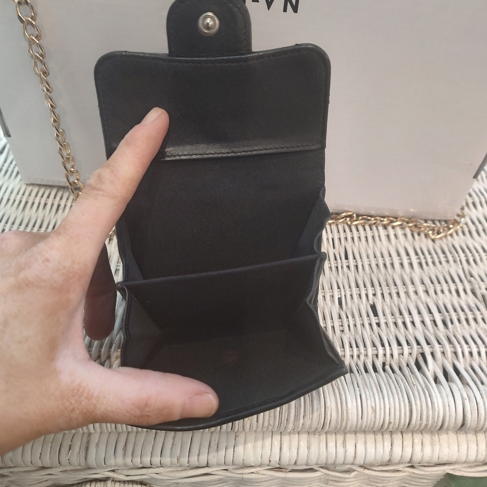 Authentic Chanel Mini Square Double Hook Compact … - image 3